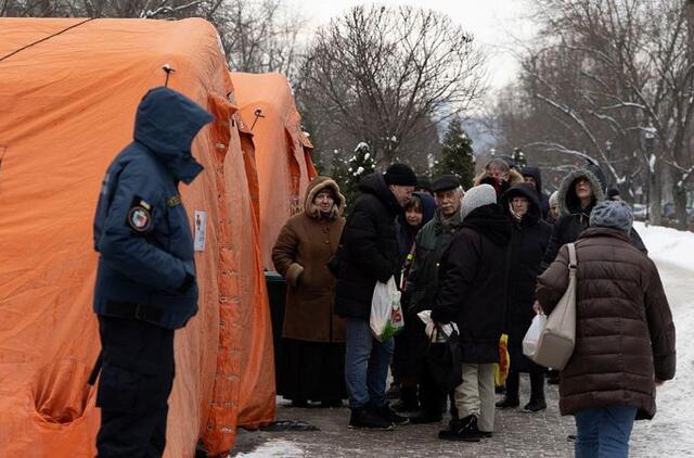 Šildomos palapinės Kijeve