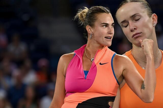 Aryna Sabalenka ir Elina Svitolina