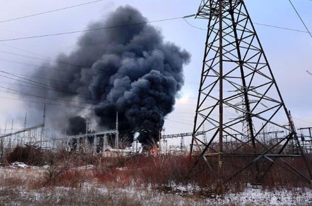 Masinė dronų ataka Briansko srityje