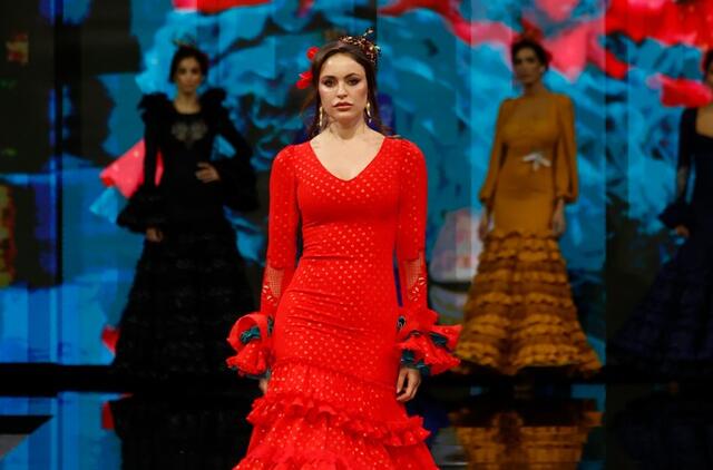 Prestižinėje tarptautinėje flamenko mados savaitėje Sevilijoje