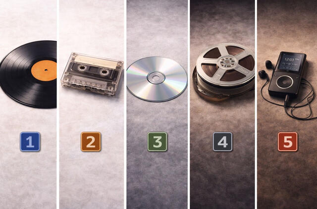 Muzikinis testas: ką tavo pasirinkta laikmena sako apie tai, kaip tvarkaisi su praeitimi?