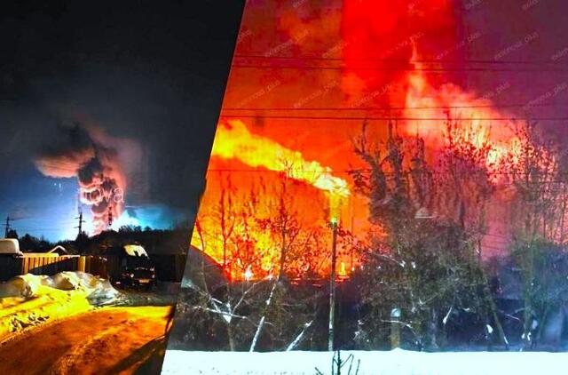 Dronai atakavo chemijos gamyklą Tverėje