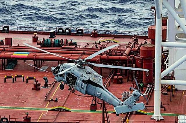 Tanklaivio Veronica III sulaikymas