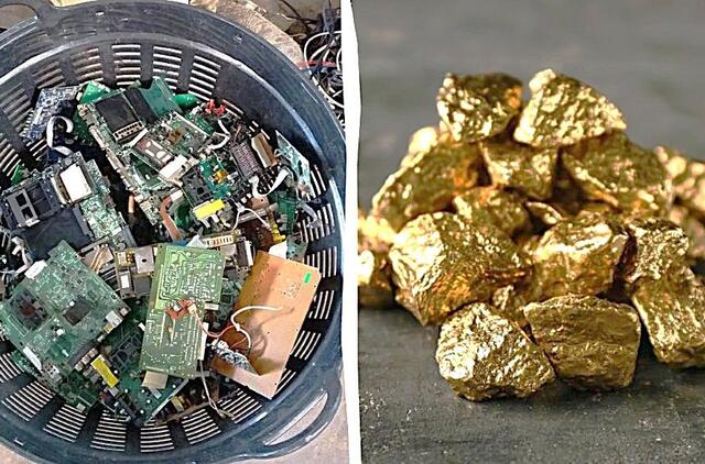 Išmesti kompiuteriai ir jų motininės plokštės savyje slepia tikrus lobius