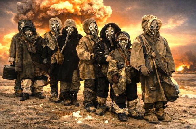 Branduolinis atominės bombos sprogimas 