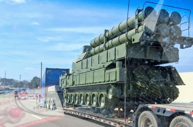 Išsamus Buk-M3 žemės-oro raketų sistemos maketas