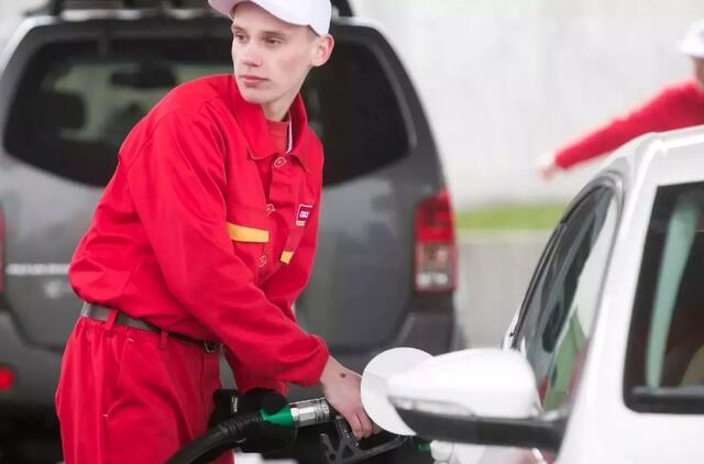 Šoks degalų, ypač dyzelino, kainos Lietuvoje