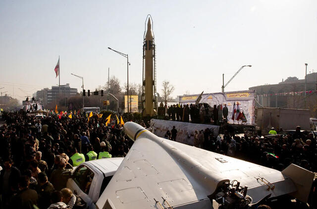 Pigūs dronai lieka nenuspėjamu veiksniu Irano kare