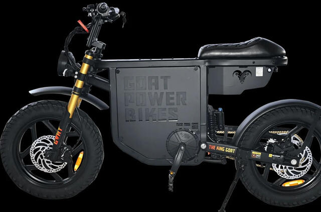 JAV sukurtas itin greitas elektrinis dviratis 