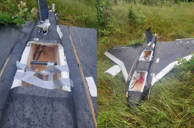 Lietuvoje nukritęs „Gerbera“ dronas