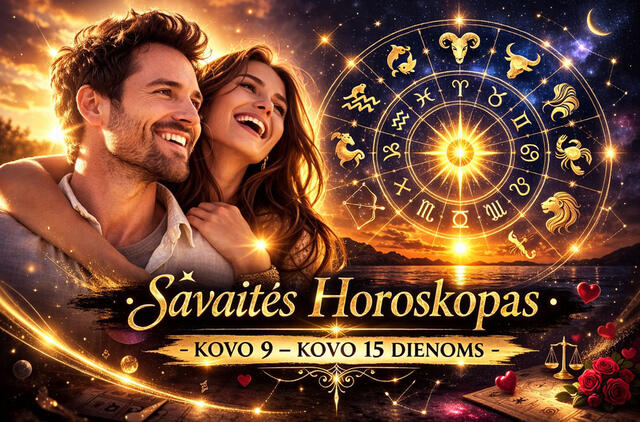 Savaitės horoskopas - kovo 9 - kovo 15 dienoms