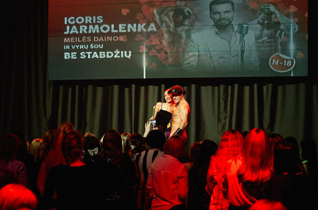 Igorio Jarmolenkos koncerto akimirka