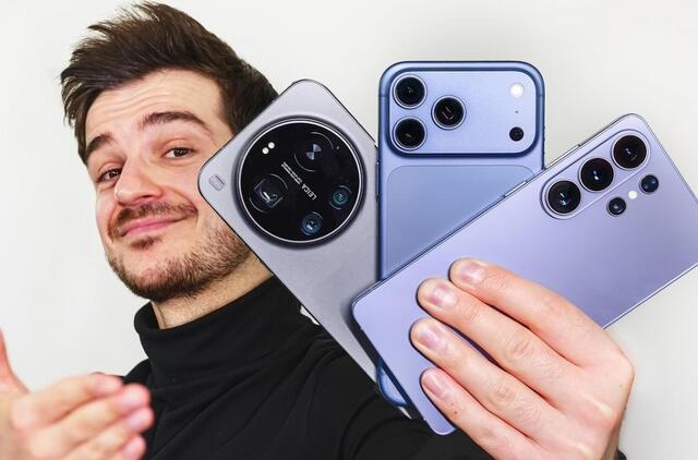 Geriausių flagmanų „iPhone“, „Samsung“ ir „Xiaomi“ kamerų palyginimas