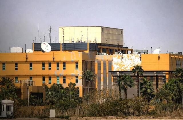 Atakuota JAV ambasada