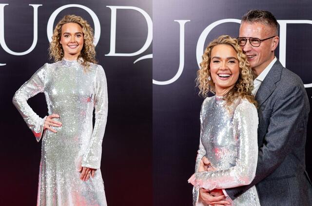 Jurgita Jurkutė su vyru