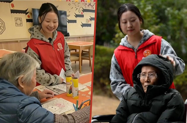 25 metų mergina pasirinko gyvenimą senelių namuose