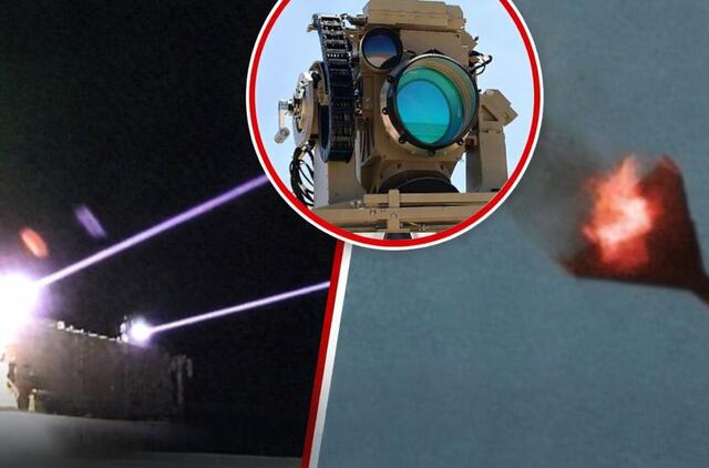 Lazerinė sistema „Iron Beam“ Izraelyje