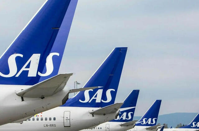 SAS atšaukė daugybę skrydžių