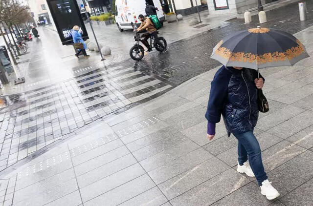 sulauksime lietaus ir stipraus vėjo