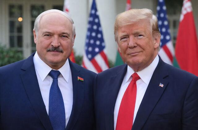 Aliaksandras Lukašenka, Donaldas Trampas