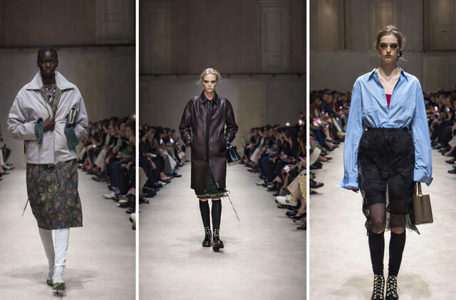 Mados podiumus užliejo „purvini“ drabužiai