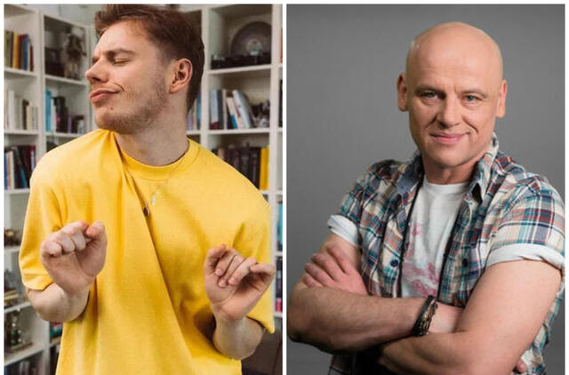 Mantas Bendžius ir Juozas Gaižauskas