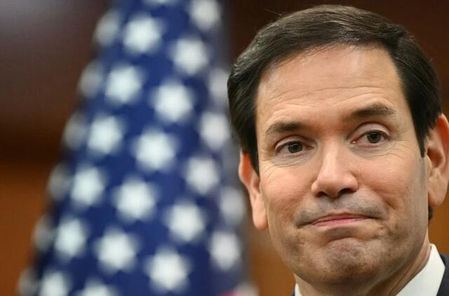 JAV valstybės sekretorius Marco Rubio