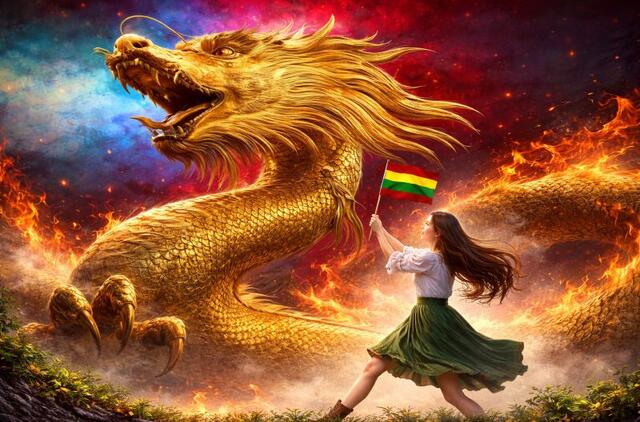 Lietuvaitės kova su Kinų drakonu