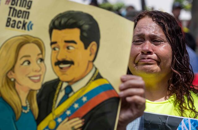 Maduro palaikymo mitingas Karakase