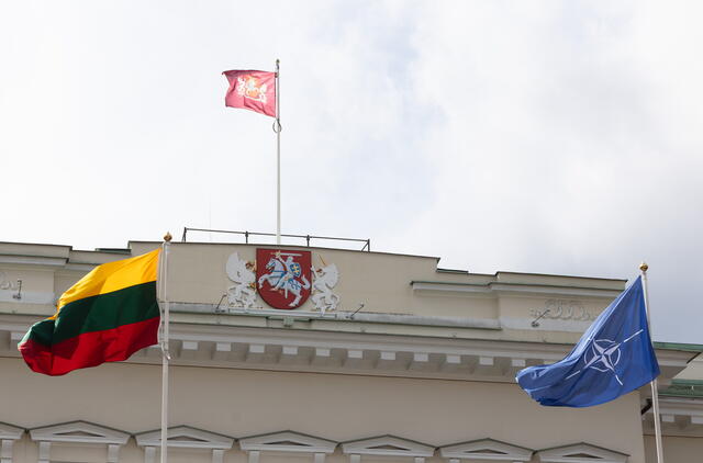 Lietuvos narystės NATO 20-mečio minėjimo ceremonija.
