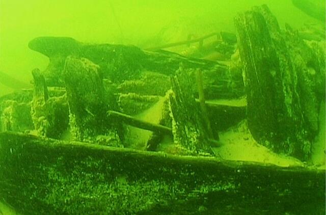 Paskendė senieji laivai