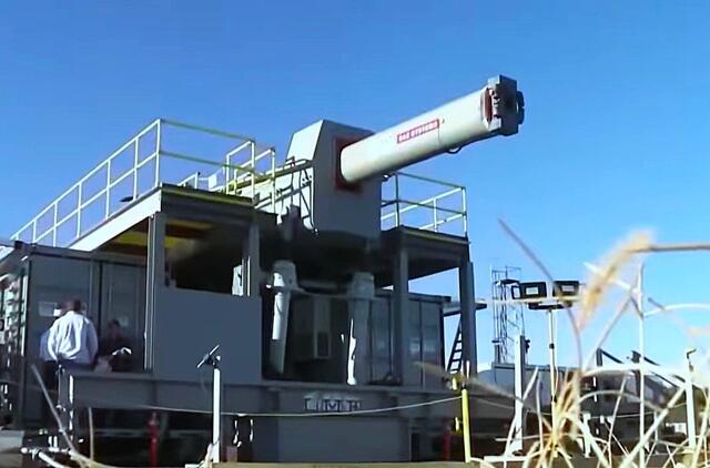 RAILGUN ginkluotė