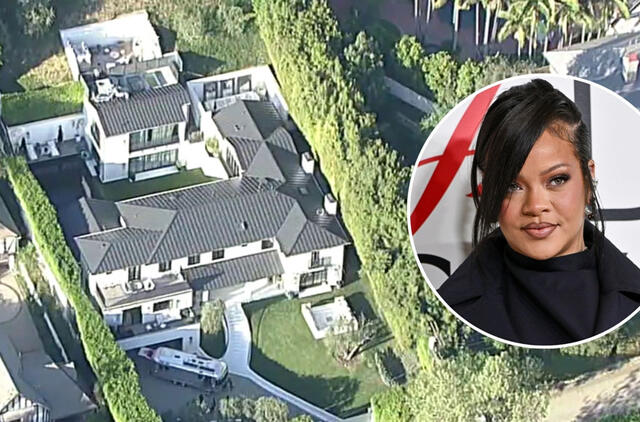 Los Andžele apšaudyta Rihannos vila