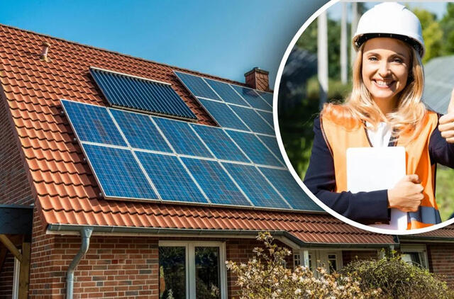 Kaip viena paprasta gudrybė padės saulės jėgainei šildyti namus net ir šalčiausią žiemą