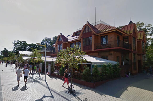 Senoji hansa, Palanga, J. Basanavičiaus gatvė