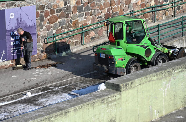 Šaligatvių tvarkymas, gatvių šlavimas