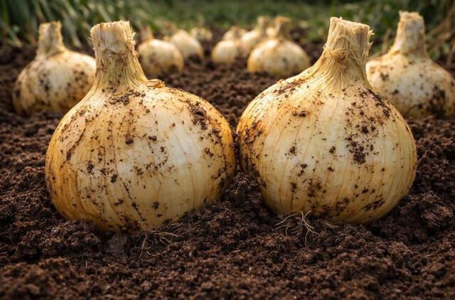 Žalieji svogūnų lapai nebepagelsta