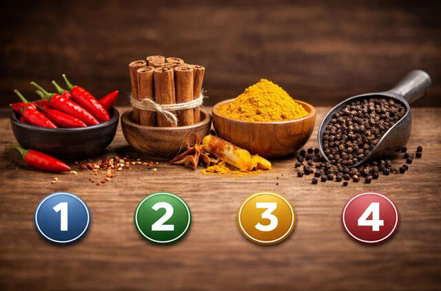 Prieskonių testas atskleis jūsų tikrąją asmenybę