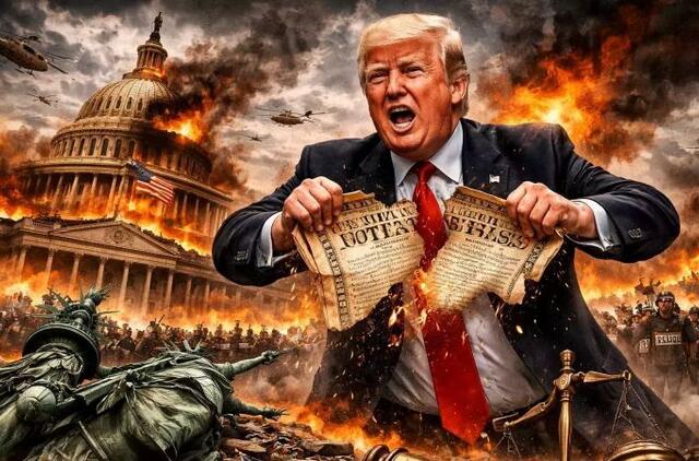 Donaldas Trumpas siekia diktatūros