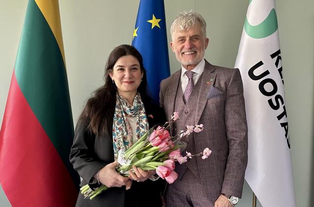 Klaipėdos uoste - Turkijos ambasadorės vizitas