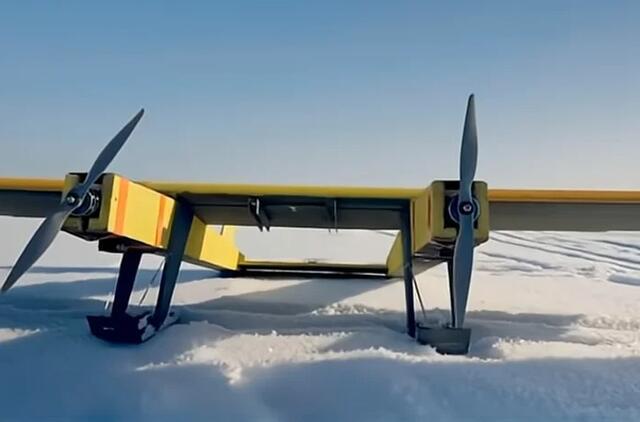 Ukrainiečių gamybos dronas