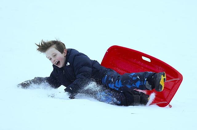 Žiemos linksmybės baigiasi net neįgalumu