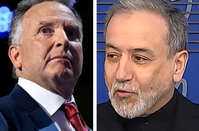 Steve Witkoff ir Abbaso Araghchi 