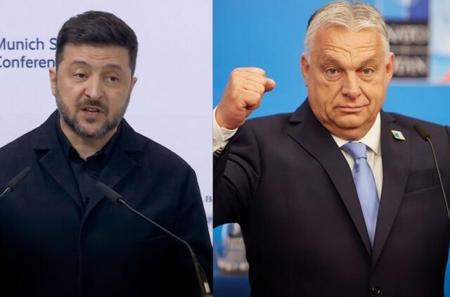 Zelenskis ir Orbanas