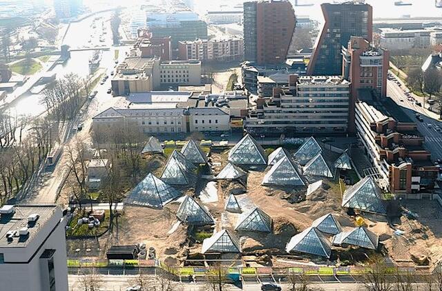 Atgimimo aikštės vizualizacija