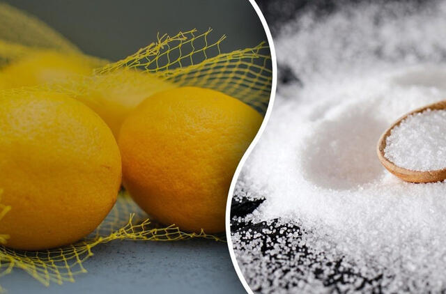 kaip citrina ir druska padeda sutvarkyti namus