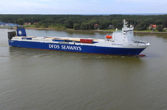 DFDS Seaways, keltas, Klaipėdos uostas