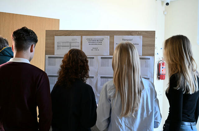 Egzaminai, mokiniai, mokykla