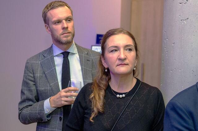 Gabrielius Landsbergis ir Austėja Landsbergienė