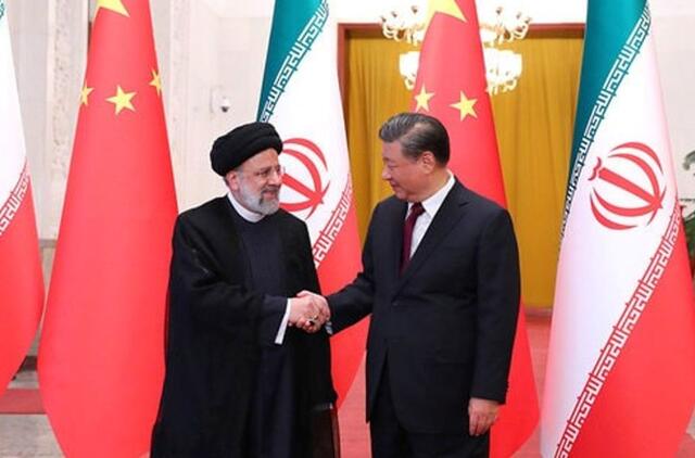 Kinijos ir Irano lyderiai